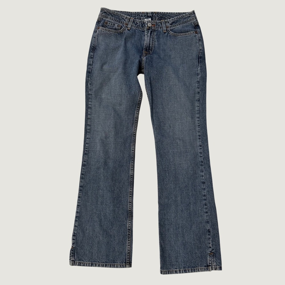 Lucky Brand Dungarees Wonder Jean Women's Size 6/28 Blue Bootcut Jeans Made USA